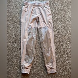 Nike Women Air Pants Size Medium Running Pink Joggers Pants Trousers